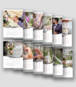 Персонализиран календар 13 листа - 30см-42см - Image 2