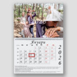 Персонализиран едносекционен календар